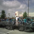 Dessy w/CLMS band at Waterford Lakes